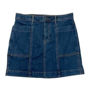 Old Navy Denim Blue Jean Skirt Size 6 medium wash